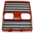 GRILL PRZEDNIA CZĘŚĆ MASKI FIAT 5132683