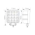 LAMPA ROBOCZA 16 LED HALOGEN 48W MASSEY FERGUSON JOHN DEEERE
